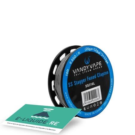 Fil Résistif SS Stagger Fused Clapton Fil Résistif SS Stagger Fused Clapton