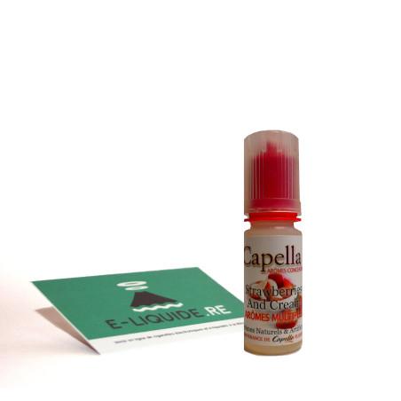 Strawberries And Cream arôme concentré Capella Strawberries And Cream arôme concentré Capella